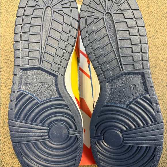 Nike Dunk Low QS CO.JP What The - Red, Blue, Yellow, and Orange Sneakers - Picture 5 of 6